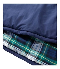 Kids' L.L.Bean Flannel Lined Camp Sleeping Bag, 40°