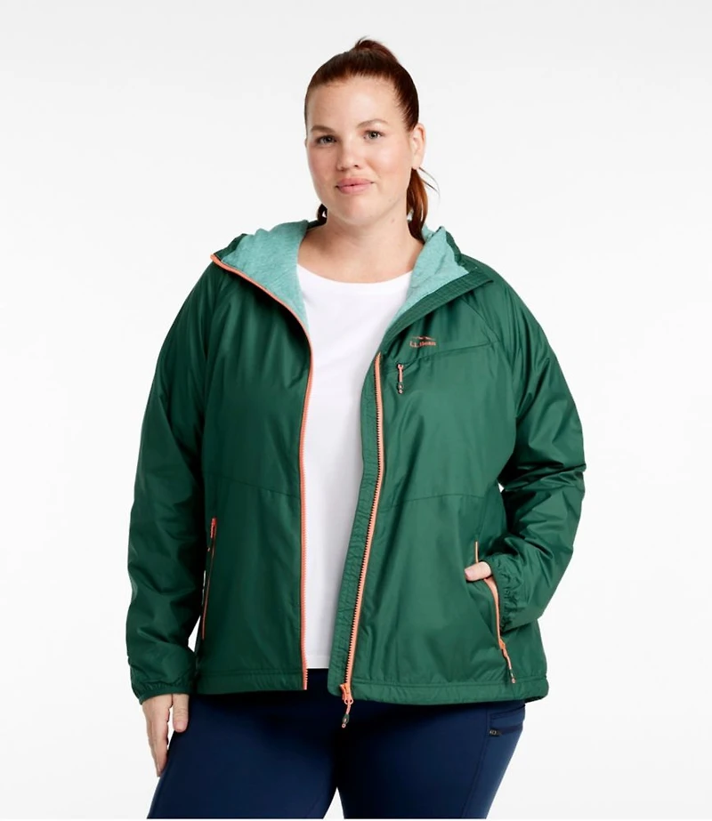 Women's Bean's Performance Fleece-Lined Windbreaker Jacket