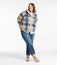 Women's Bean's Sherpa Fleece Jacket, Print