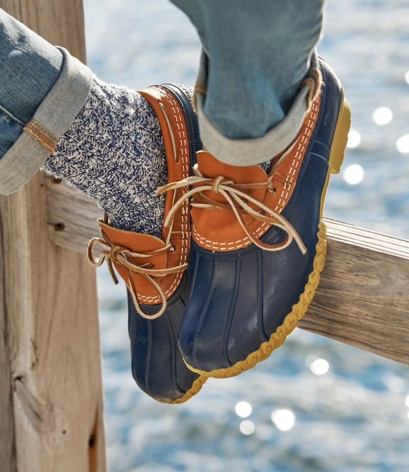 Women's Bean Boots, Rubber Mocs