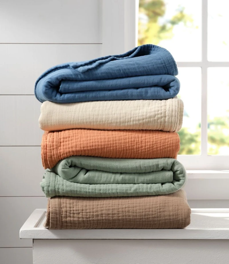 Lightweight Cotton Gauze Blanket
