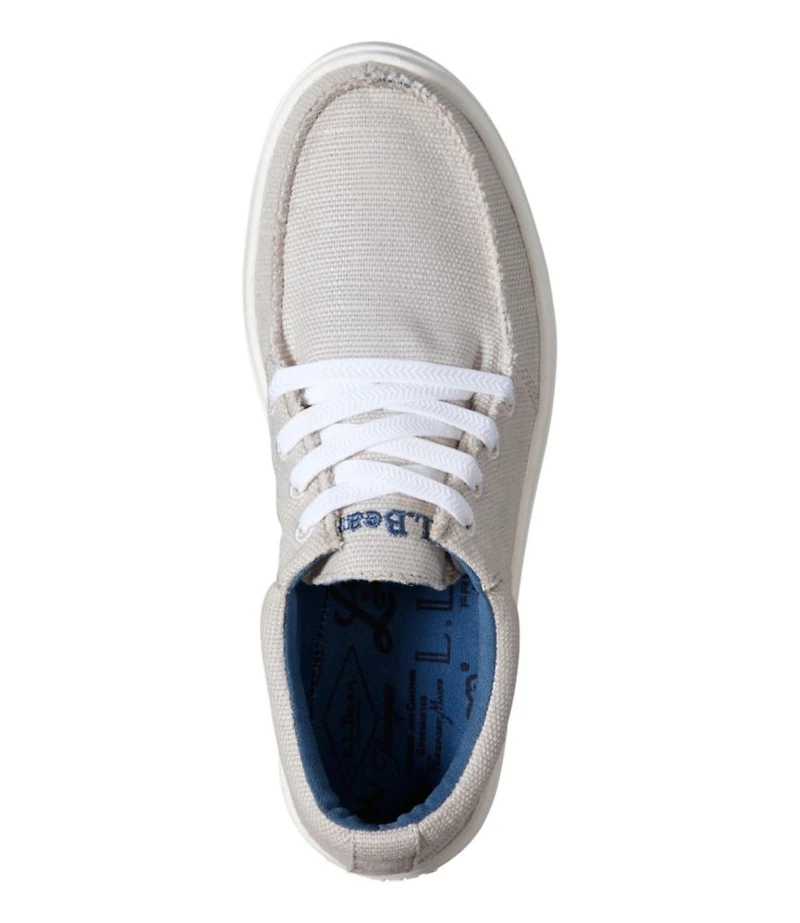Women's Higgins Beach 4-Eye Lace-Up Shoes, Canvas