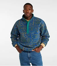 Adults' Bean's Classic Fleece Pullover, Print