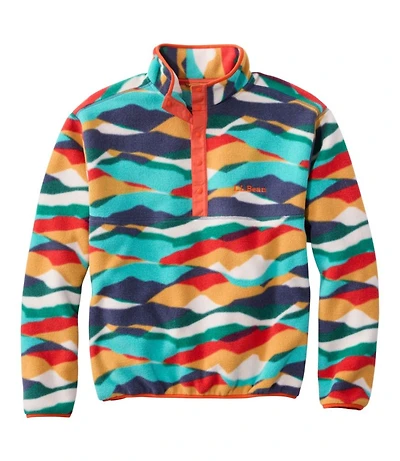 Adults' Bean's Classic Fleece Pullover, Print