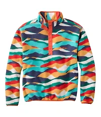 Adults' Bean's Classic Fleece Pullover, Print