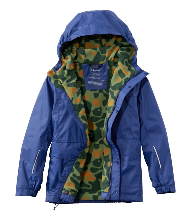 Kids' Puddle Stomper Rain Jacket, Lined