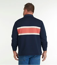 Men's Bean's Vintage Soft Rugby, Chest Stripe