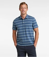 Men's Lakewashed Performance Polo, Short-Sleeve, Stripe