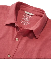 Men's Lakewashed Performance Shirts, Button-Front Shirt, Short-Sleeve
