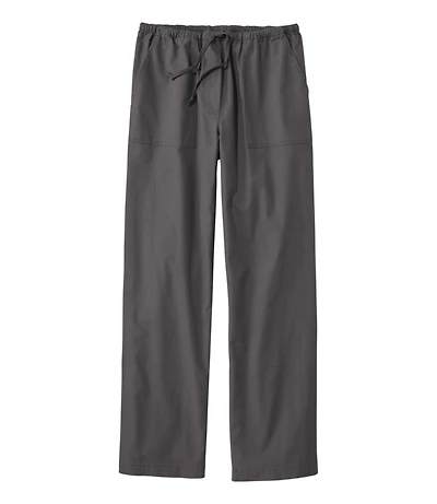 Women's Sunwashed Canvas Pants, High-Rise Straight-Leg