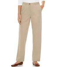 Women's Wrinkle-Free Bayside Pants, Ultra High-Rise Comfort Waist Tapered-Leg