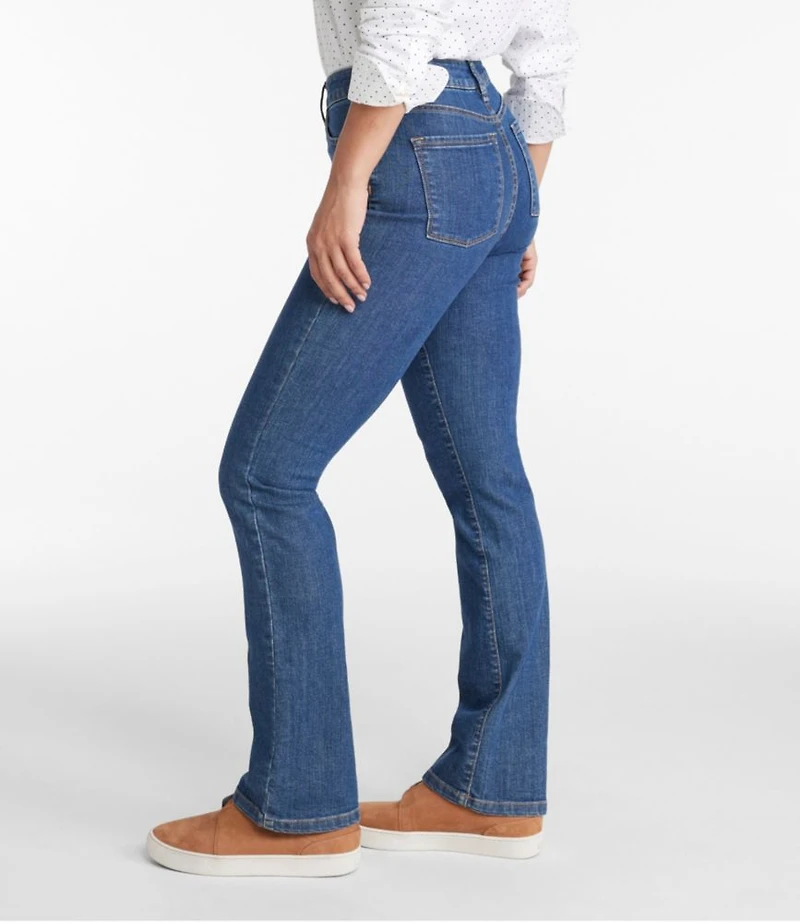 Women's True Shape Jeans, High-Rise Bootcut