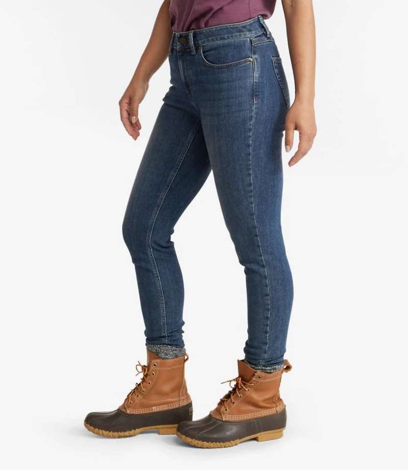 Women's BeanFlex® Jeans, Mid-Rise Skinny-Leg