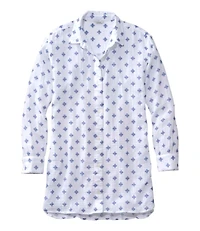 Women's Cloud Gauze Cover-Up Shirt, Stripe