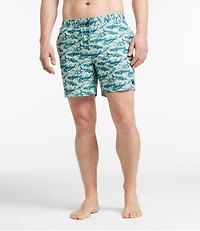Men's Vacationland Stretch Swim Trunks, Print