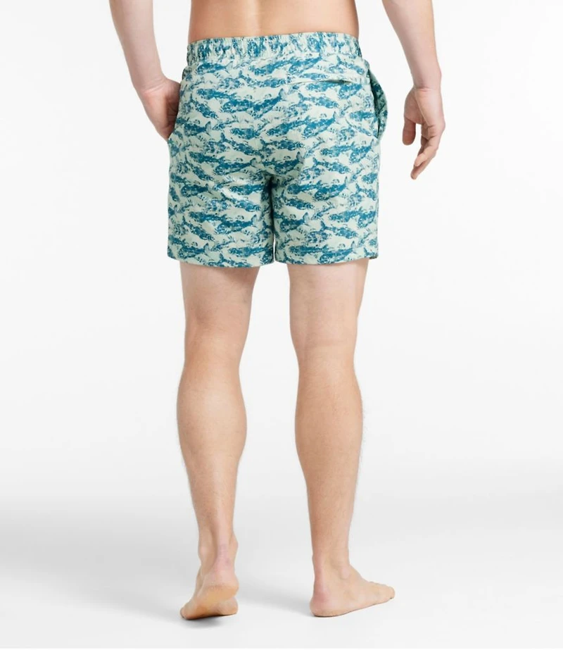 Men's Vacationland Stretch Swim Trunks, Print