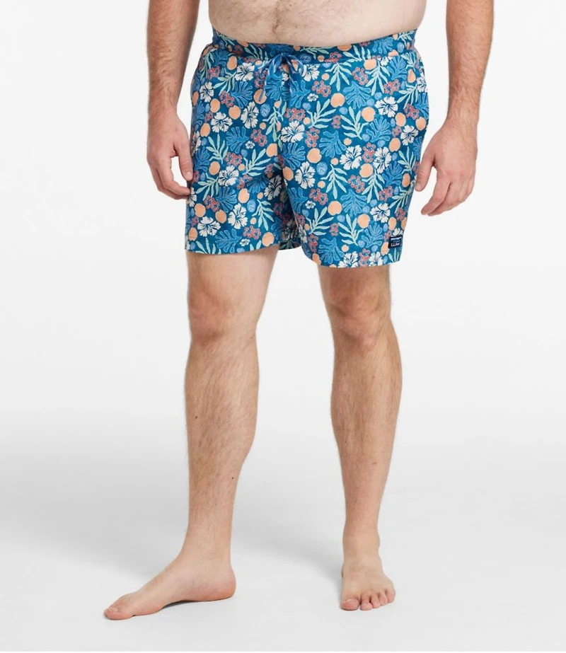 Men's Vacationland Stretch Swim Trunks, Print