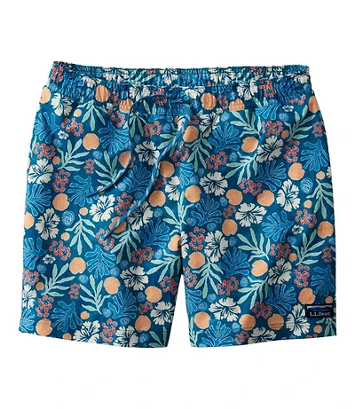 Men's Vacationland Stretch Swim Trunks, Print, 6"