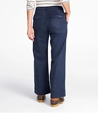 Women's Signature Utility Pants, Mid-Rise Wide-Leg Ankle-Length