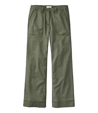 Women's Signature Utility Pants, Mid-Rise Wide-Leg Ankle-Length