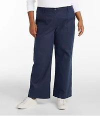 Women's Signature Utility Pants, Mid-Rise Wide-Leg Ankle-Length