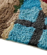 Indoor/Outdoor Vacationland Rug, Paddle Sports Dogs