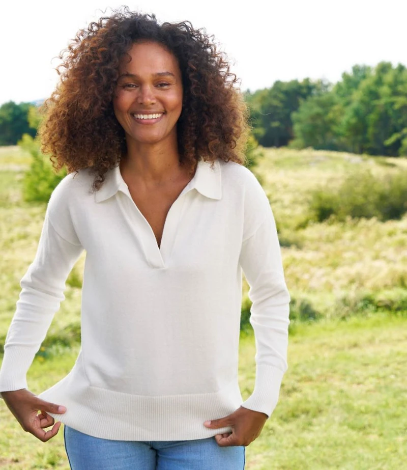 Women's Cotton/Cashmere Sweater