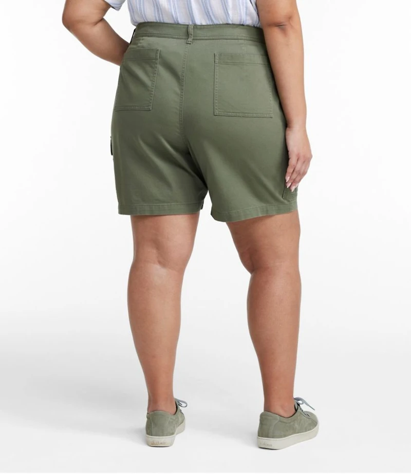 Women's Comfort Stretch Shorts, Cargo 7"