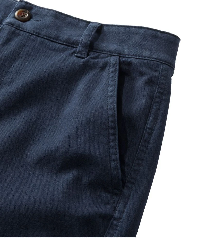Women's Comfort Stretch Shorts, Chino Bermudas 9"