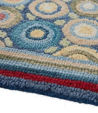 Bean's Wool Hooked Runner, Coins