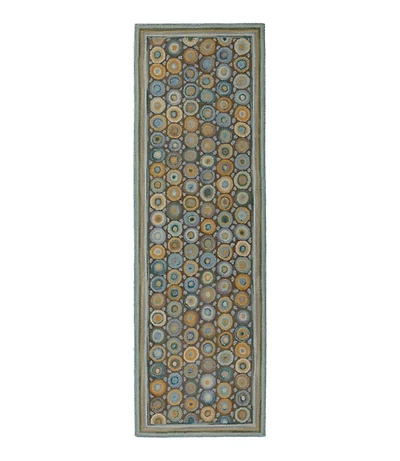 Bean's Wool Hooked Runner, Coins
