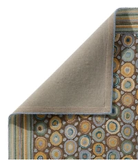Bean's Wool Hooked Rug, Coins