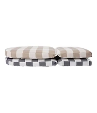 Adirondack Chair Seat and Back Cushion, Buffalo Plaid