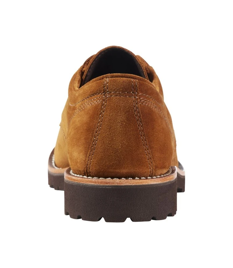 Men's Bucksport Shoes, Plain Toe Suede