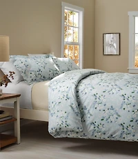Premium Egyptian Percale Comforter Cover Collection, Daisy