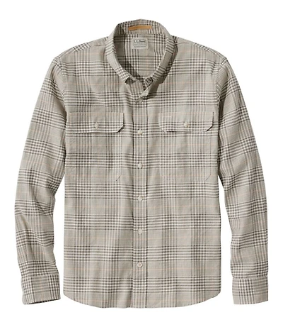 Men's Stonecoast Hemp Shirt, Long-Sleeve, Slightly Fitted Untucked Fit