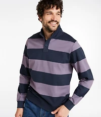 Men's Bean's Vintage Soft Rugby, Mockneck