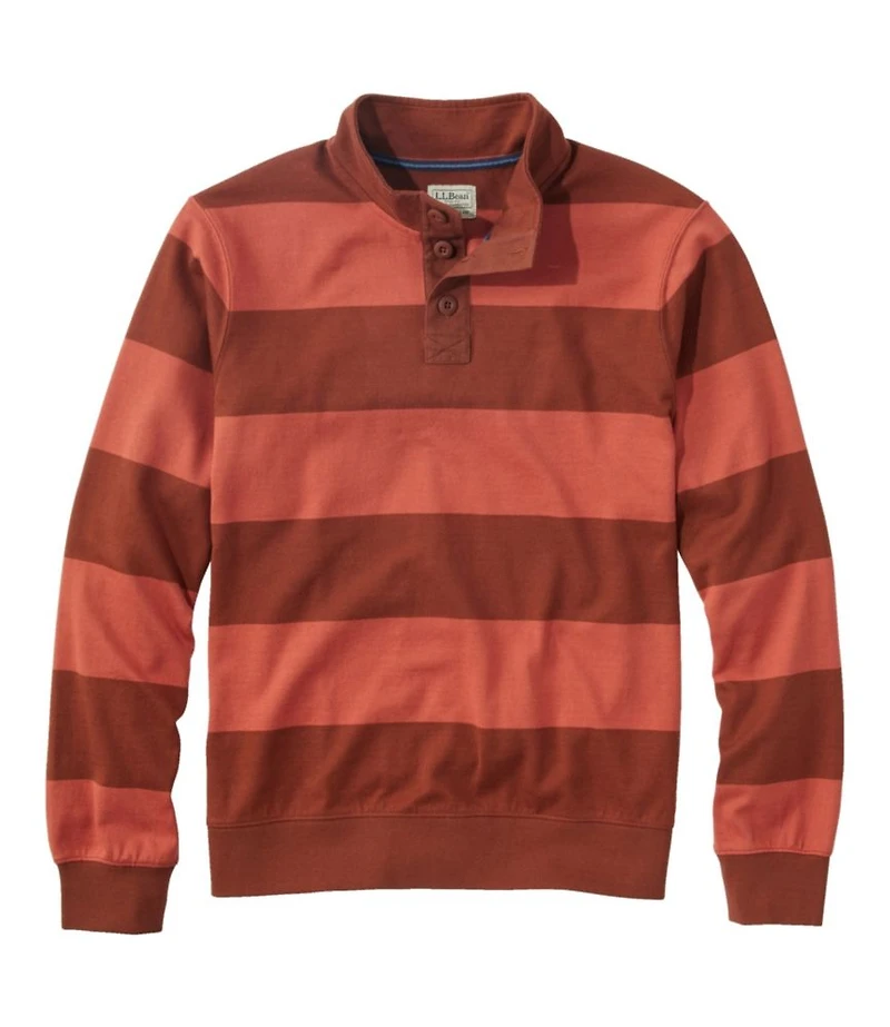 Men's Bean's Vintage Soft Rugby, Mockneck