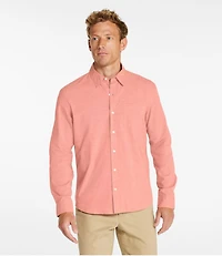 Men's Comfort Stretch Performance® Shirt, Long-Sleeve, Slightly Fitted Untucked Fit