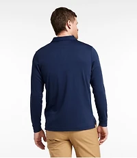 Men's Comfort Stretch Performance® Polo, Long-Sleeve