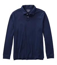 Men's Comfort Stretch Performance® Polo, Long-Sleeve, Slightly Fitted