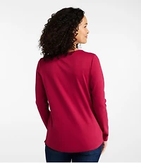 Women's L.L.Bean V-Neck Henley