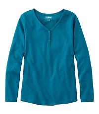Women's L.L.Bean V-Neck Henley