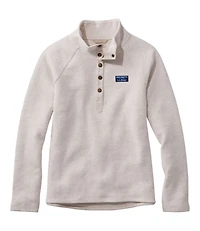 Women's Lakewashed Double-Knit Quarter-Snap