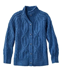 Women's 1912 Heritage Wool Blend Mockneck Cardigan