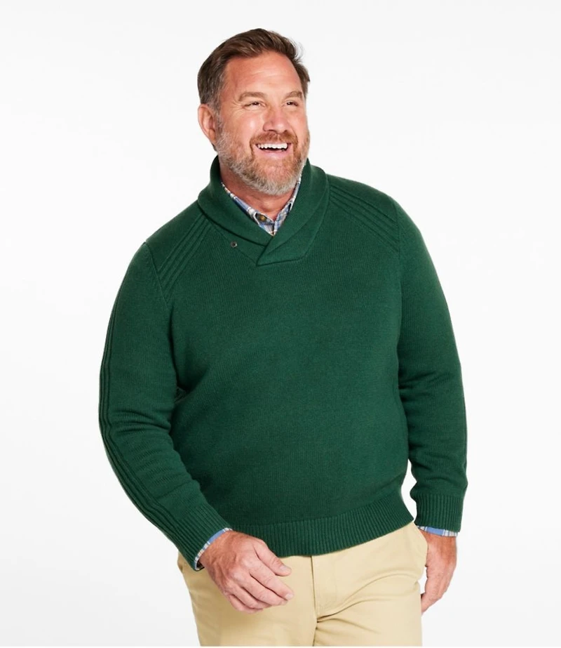 Men's Rangeley Merino Sweater, Shawl-Collar