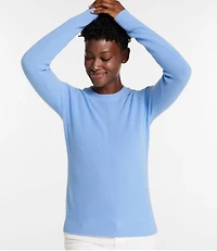 Women's Classic Cashmere Textured Sweater, Crewneck