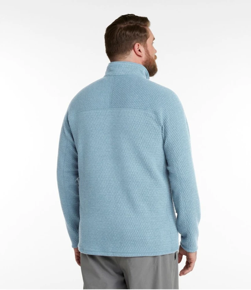 Men's Ridgeknit Pullover, Quarter-Zip