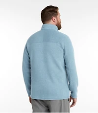 Men's Ridgeknit Pullover, Quarter-Zip