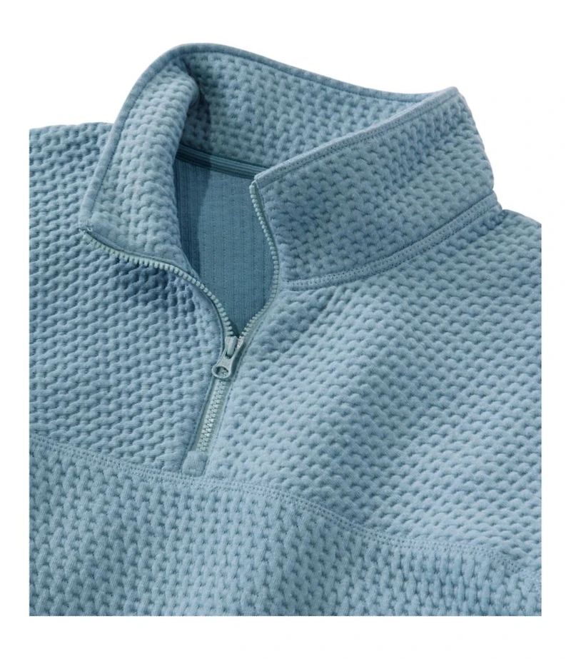 Men's Ridgeknit Pullover, Quarter-Zip
